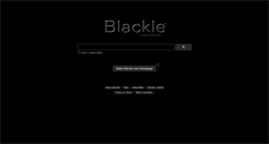 Desktop Screenshot of mail.blackle.com