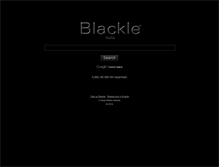 Tablet Screenshot of it.blackle.com