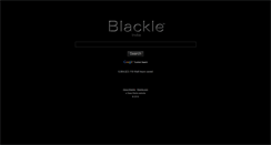 Desktop Screenshot of in.blackle.com